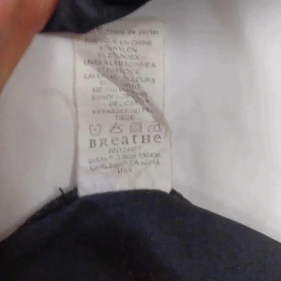 Prana Black Capri Pants Size  10 - Picture 8 of 8